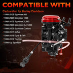 CV40 Carburetor for Harley Davidson Sportster 883 1200 (1988–2016)
