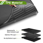 Rear Trunk Mat for Hyundai Elantra (2021–2024) TPE Cargo Liner