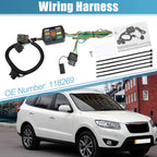Set of 4 118269 Vehicle Side 4-Pin Trailer Wiring Harness for Kia Sorento (2011–2020)
