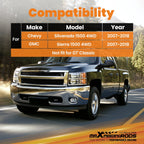 Lift Kit Traction Bars Rear for Chevy Silverado Sierra 1500 4WD (2007–2018)