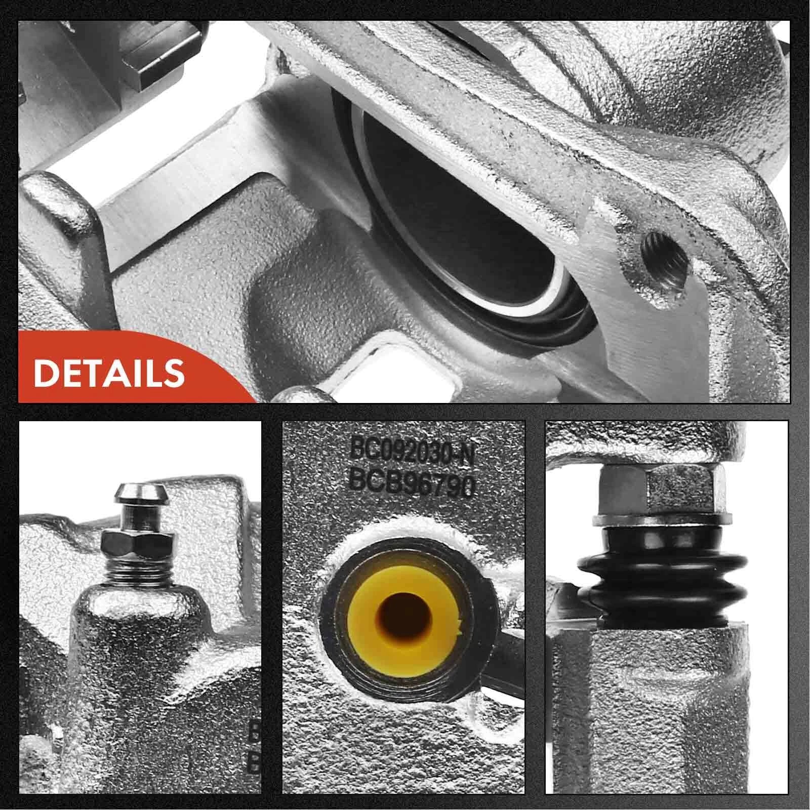Front Brake Caliper & Ceramic Brake Pad for Hyundai Veloster (2012-2015)