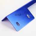 Universal Front Bumper License Plate Mount Bracket Relocator Holder JDM Blue