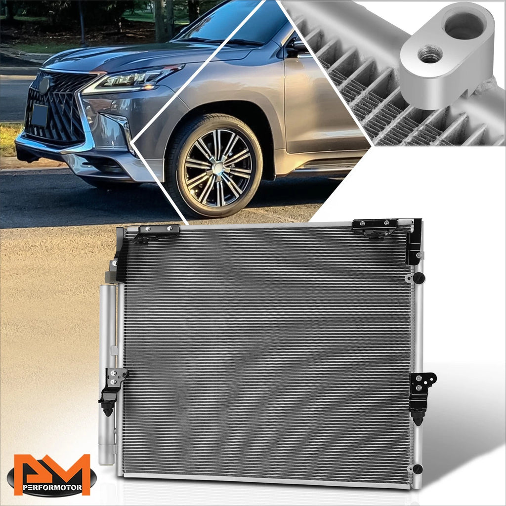 A/C Condenser for Lexus LX570 Toyota Land Cruiser (2008–2021) OE Aluminum Core