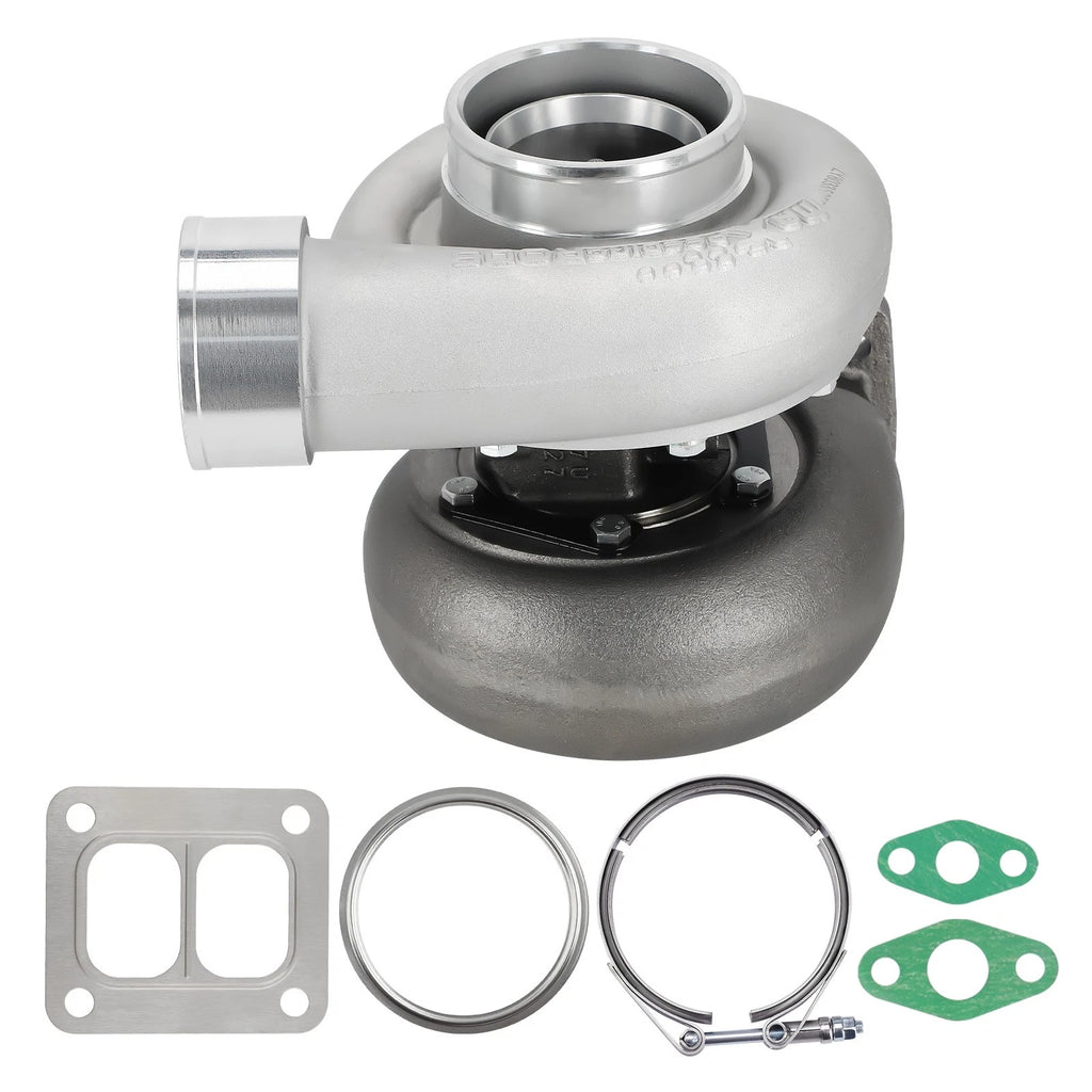 GT45 V-Band Turbocharger 1.05 A/R 98mm 600+HP 4 Bolt T4 Flange for 4.0-6.0L
