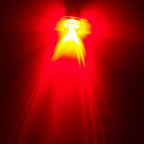 Set of 2 Red 1157 Strobe Rear Alert Brake Lights for Safety