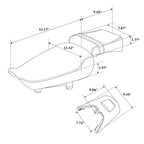 Pillion Seat for Harley Sportster S 1250 RH1250S (2021–2024)