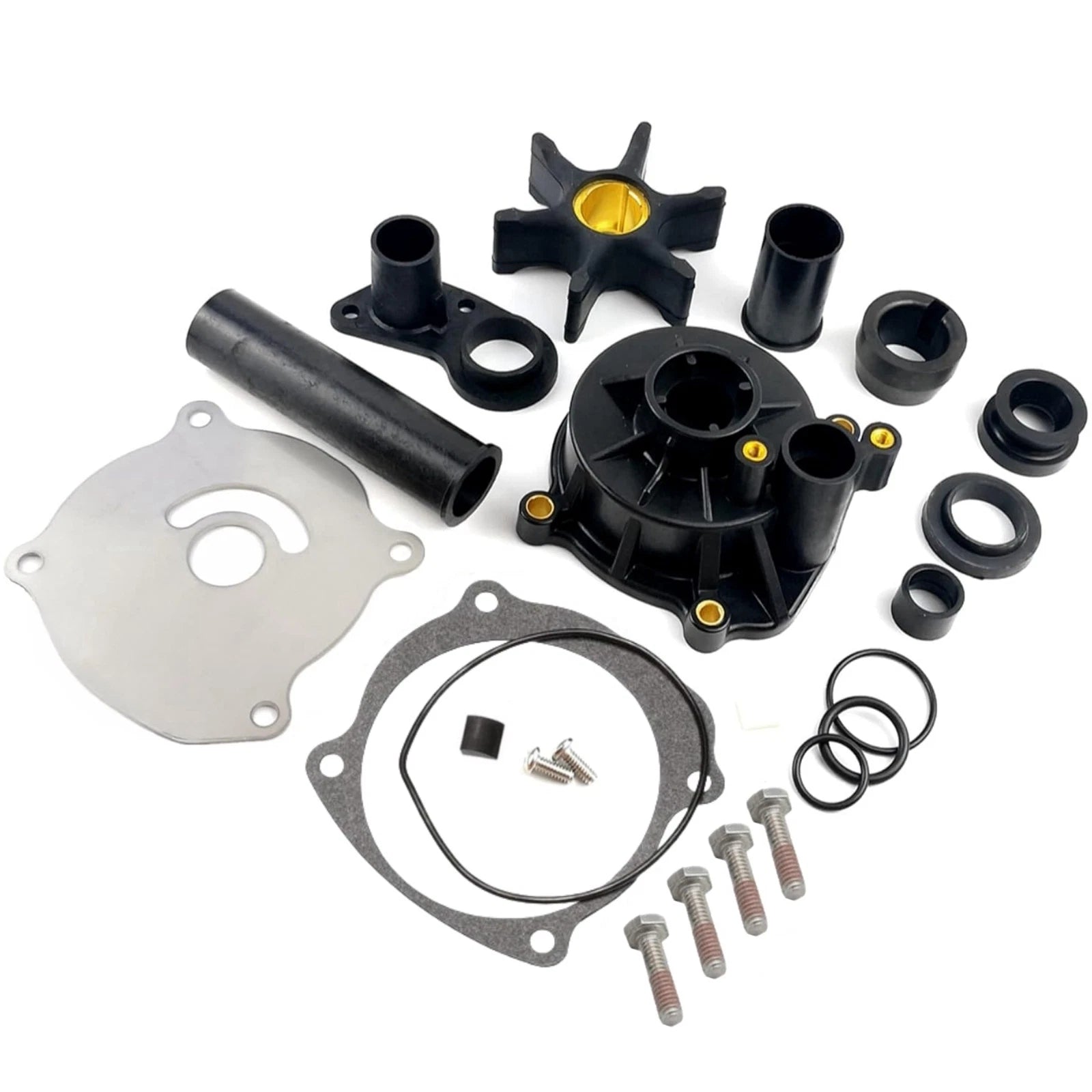 Water Pump Impeller Repair Kit for Johnson Evinrude V4 V6 V8 (75-250 HP)