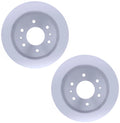 Set of 2 Rear Coated Disc Brake Rotors for Chevy SSR GMC Envoy XL (2003–2006)