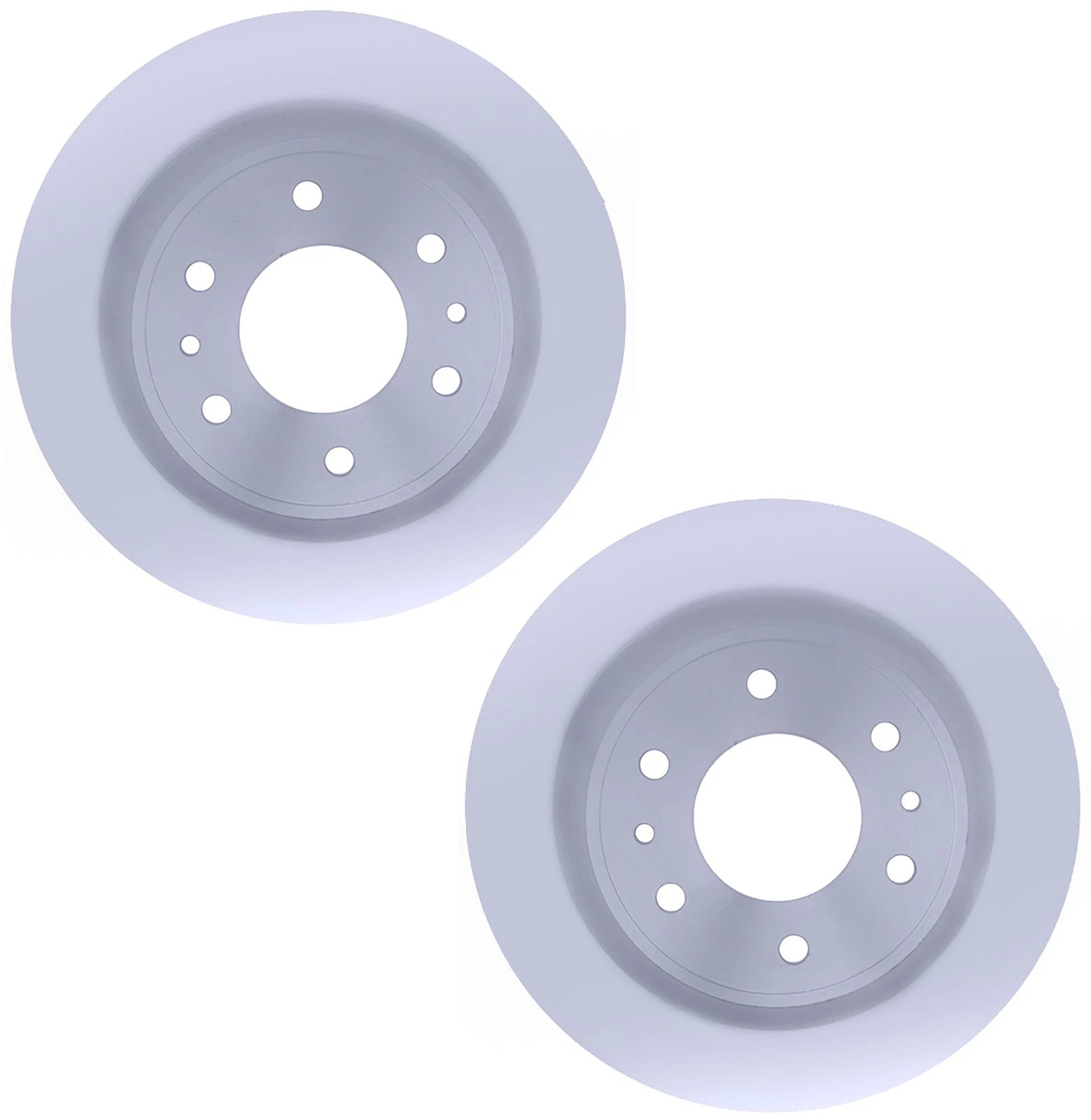 Set of 2 Rear Coated Disc Brake Rotors for Chevy SSR GMC Envoy XL (2003–2006)
