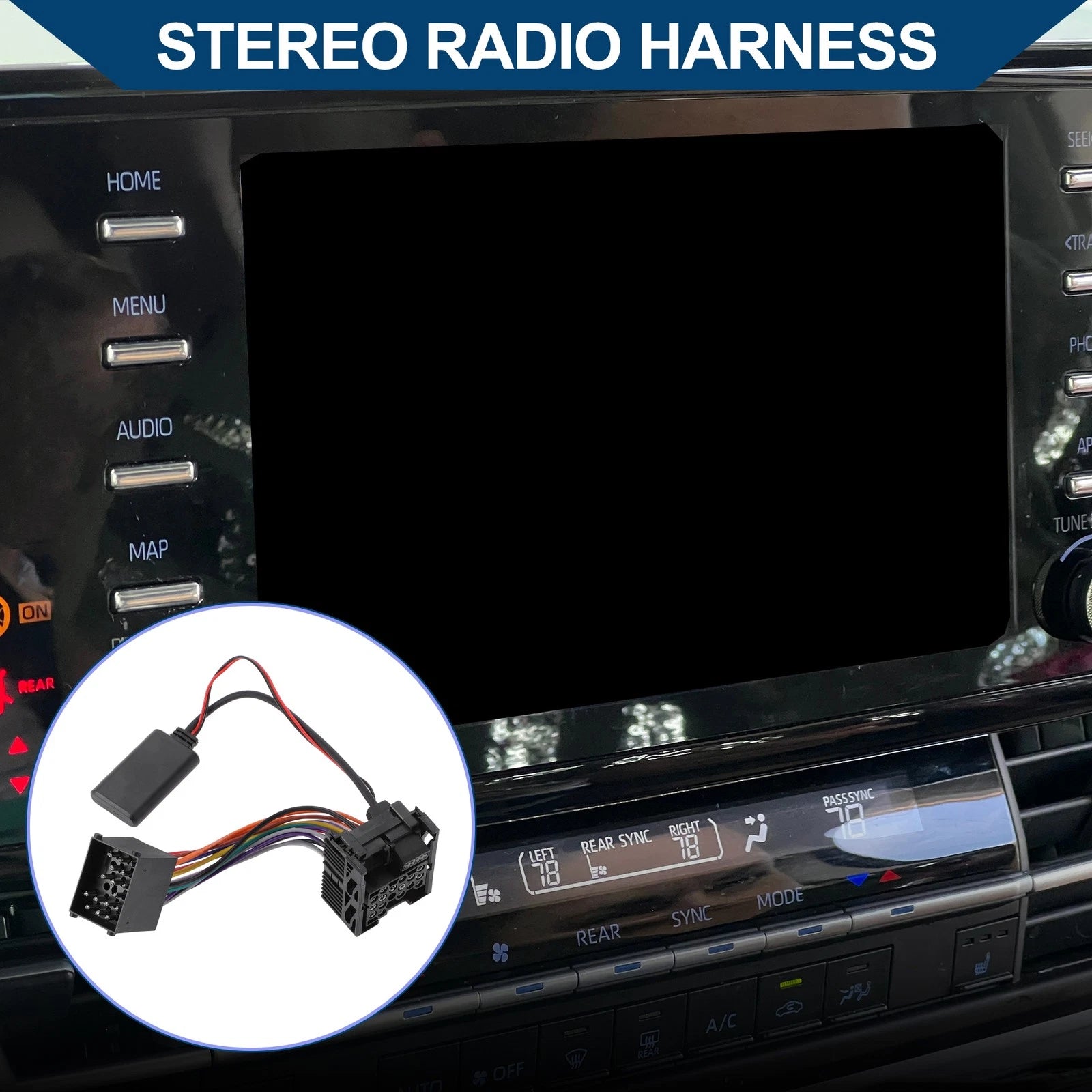 Stereo Radio Harness for BMW E46 3 Series (1998–2006) 16 Pin