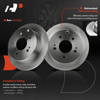 Rear Disc Brake Rotors for Mitsubishi Eclipse, Galant (2004-2012)
