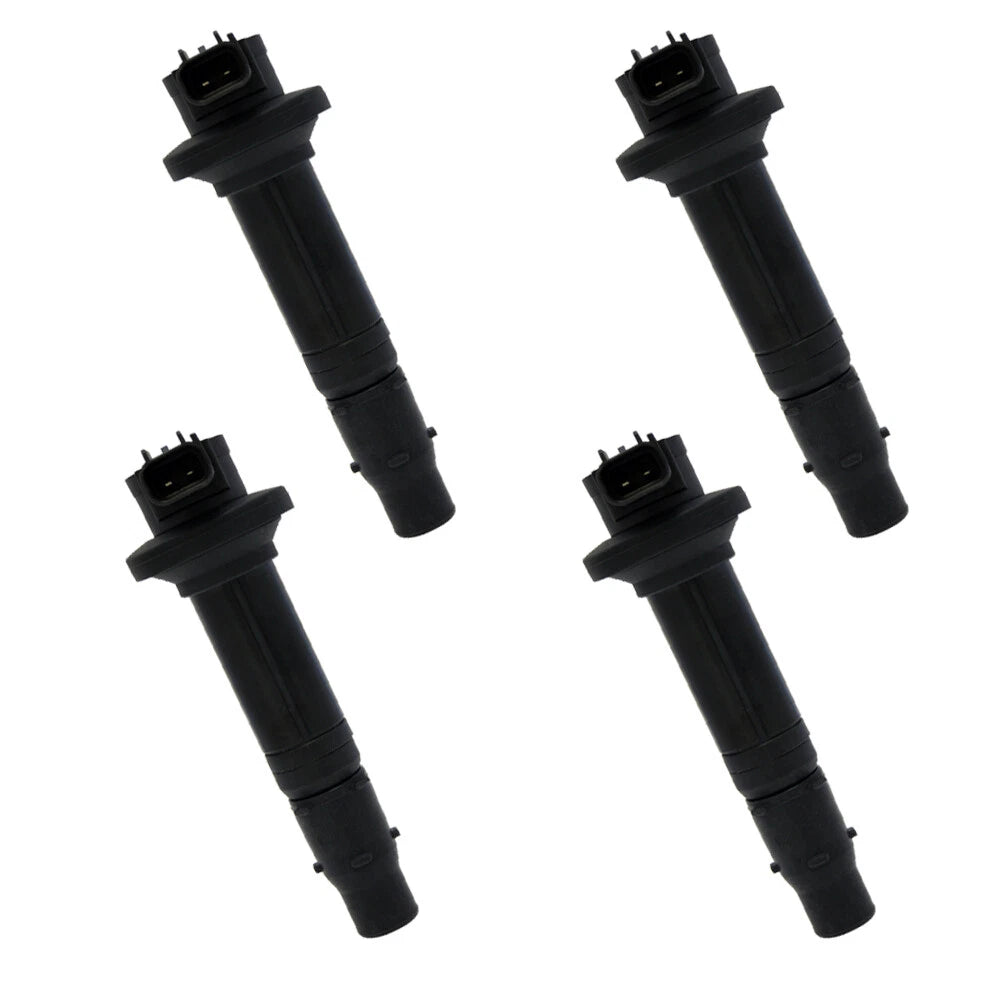 Set of 4 Ignition Coils 5EB-82310-00-00 for Yamaha YZF-R6 (1999–2002)