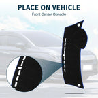 Dashboard Cover Mat for Honda City Grace 2008-2013 Sun Protector Pad Black Blue
