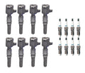 Set of 8 Ignition Coils & Platinum TT Spark Plugs for 4.6L 5.4L V8