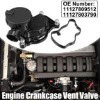 PVC Crankcase Vent Valve 11127809512 for BMW 3 5 6 X3 X5 X6 (2003–2014)