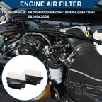 Set of 2 Engine Air Filters No. 6420942304 for Mercedes-Benz ML350 (2010–2014)