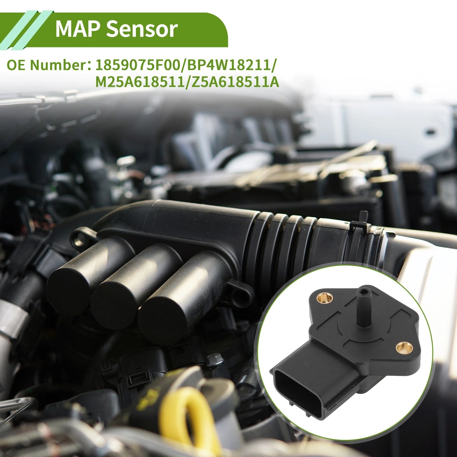 Manifold Absolute Pressure Sensor for Subaru Forester (2003–2004) 1859075F00