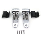Chrome Billet Aluminum Headlight Fork Mounting Brackets for 35mm 39mm 41mm Forks