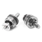 CNC Aluminum Preload Adjusters  Fork Bolts Silver for Honda CMX250 (2018-2023)