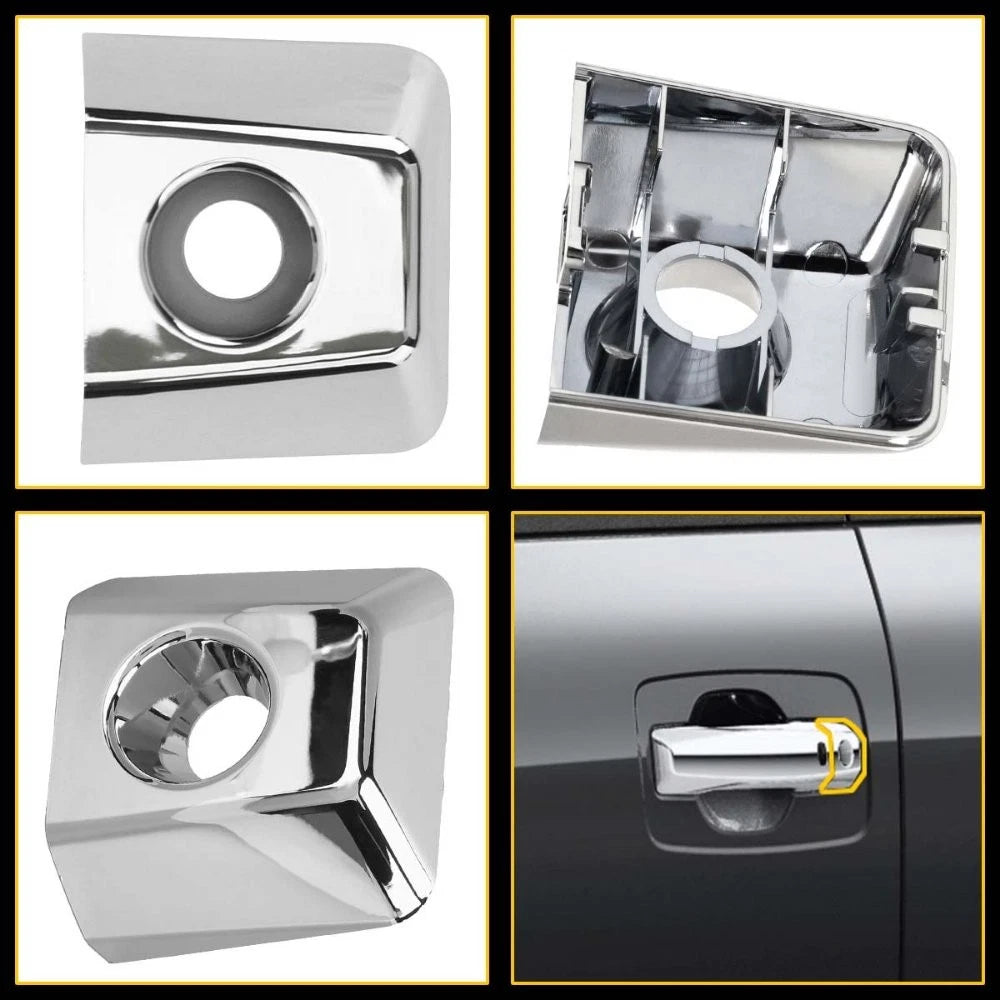 Left Driver Door Handle Key Bezel Cover for Nissan Titan (2004–2019) 80647-ZC00A