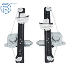 Set of 2 Power Window Regulator Motor Assembly for Ford Focus (2000–2007) 741-584 741-585
