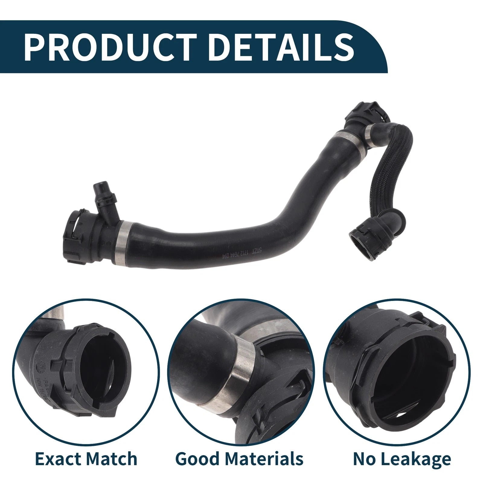 Radiator Hose No.17127644094 for BMW X5 (2016–2018)
