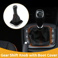 5 Speed Gear Shifter Knob with Cover for Volkswagen Polo (2014–2017)