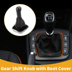 5 Speed Gear Shifter Knob with Cover for Volkswagen Polo (2014–2017)