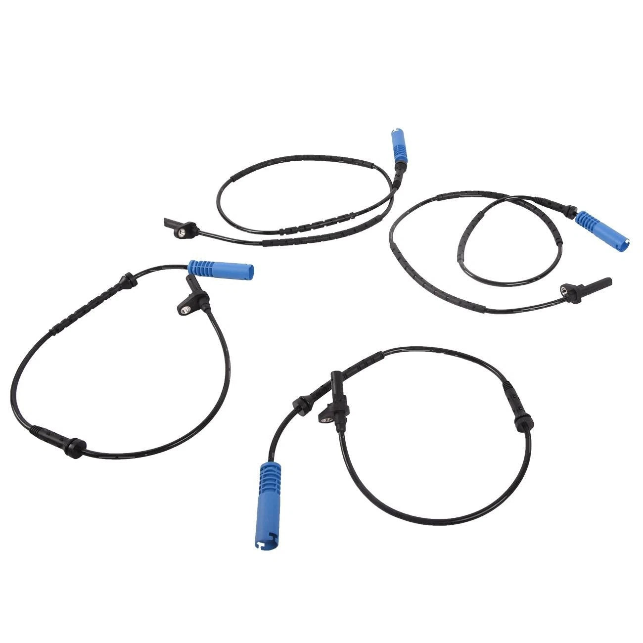 Set of 4 ABS Wheel Speed Sensors for BMW 325xi 328xi 330xi 335i (2006–2013)
