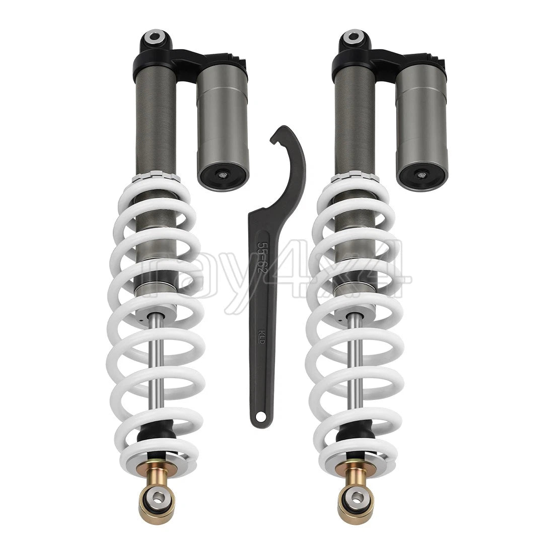 Set of 2 Rear Air Shock Absorbers for Polaris RZR 800 S (2009–2012) 7043419