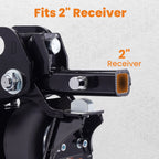 2'' Receiver Adjustable Tow Hitch for Universal Vehicles