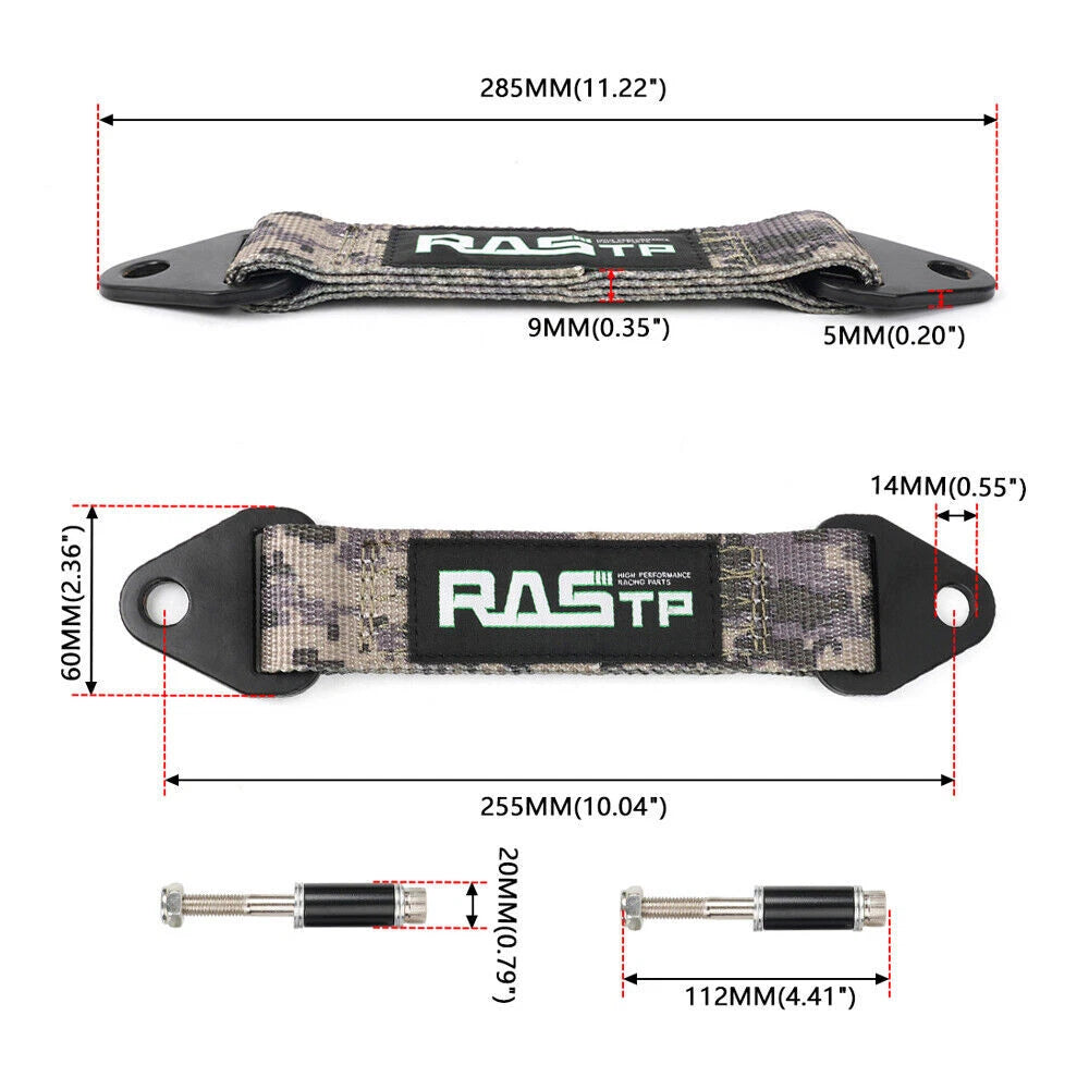 Off-Road Suspension Limit Strap for ATV UTV (10" - 26")