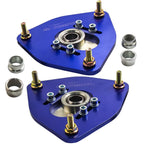 2X Front Coilover Pillow Ball Camber Plate for Subaru Forester (2003–2008)