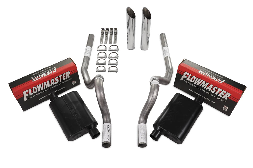 2.5" Dual Exhaust Kit for Ford Mustang (1986–2004) - Flowmaster 40 Series