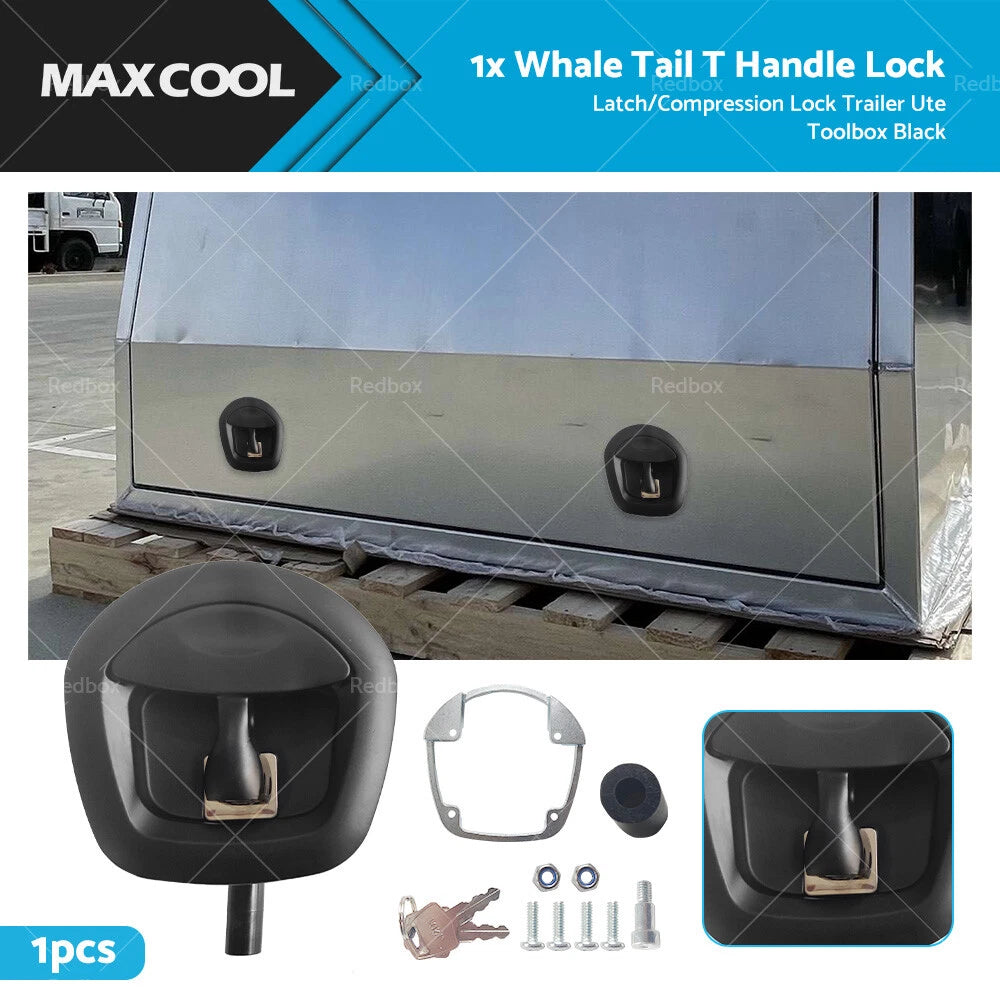 Black Whale Tail T Handle Lock for BMW 3 Series (2006) Ref. 7892-211A