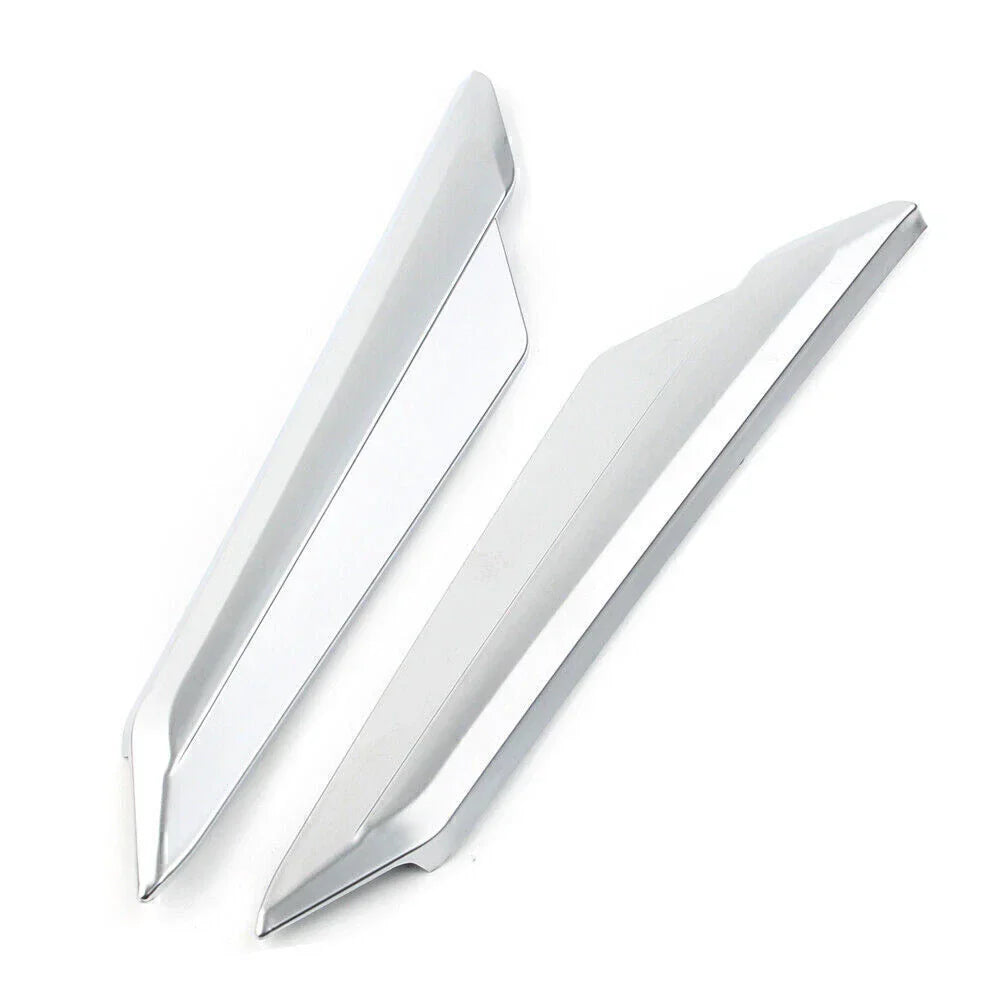 Matte Chrome Rear Mirror Trim Cover for Honda Goldwing GL1800 GL1833 (2018-2020)