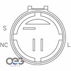 Voltage Regulator for Subaru Legacy H4 2.2L (1990-1994)