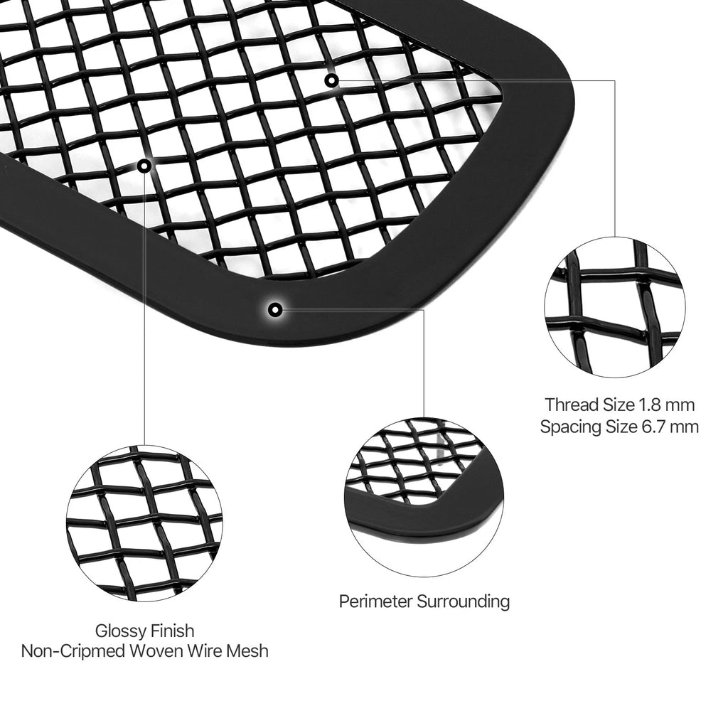 Stainless Black Mesh Grille for Chevy Silverado 2500/3500 HD (2011-2014)