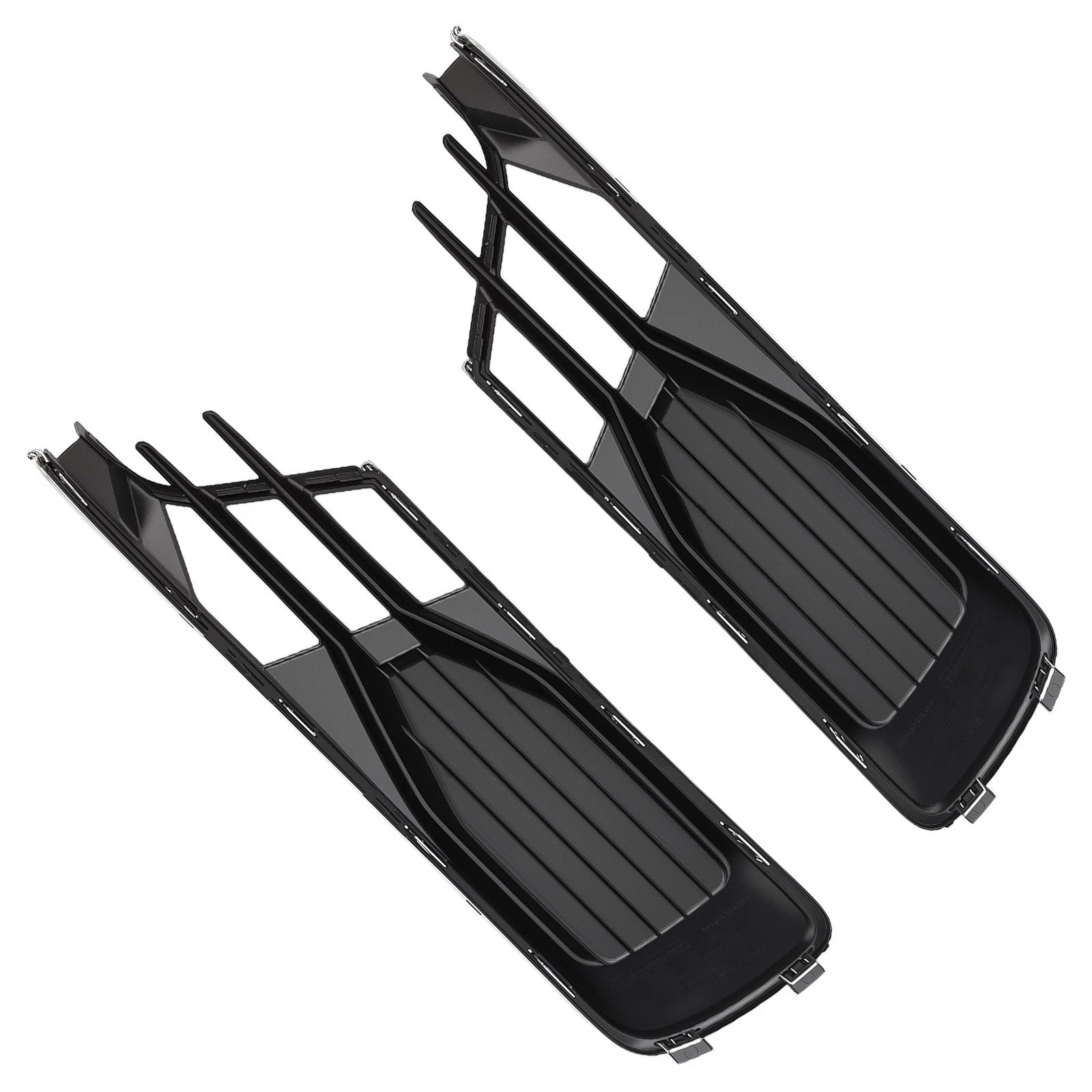 2X Front Bumper Fog Light Grille for Audi A6 C7 (2014–2018)