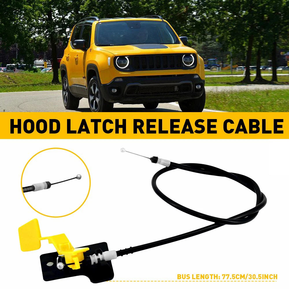 Hood Latch Lock Release Cable for Jeep Renegade (2015–2018)
