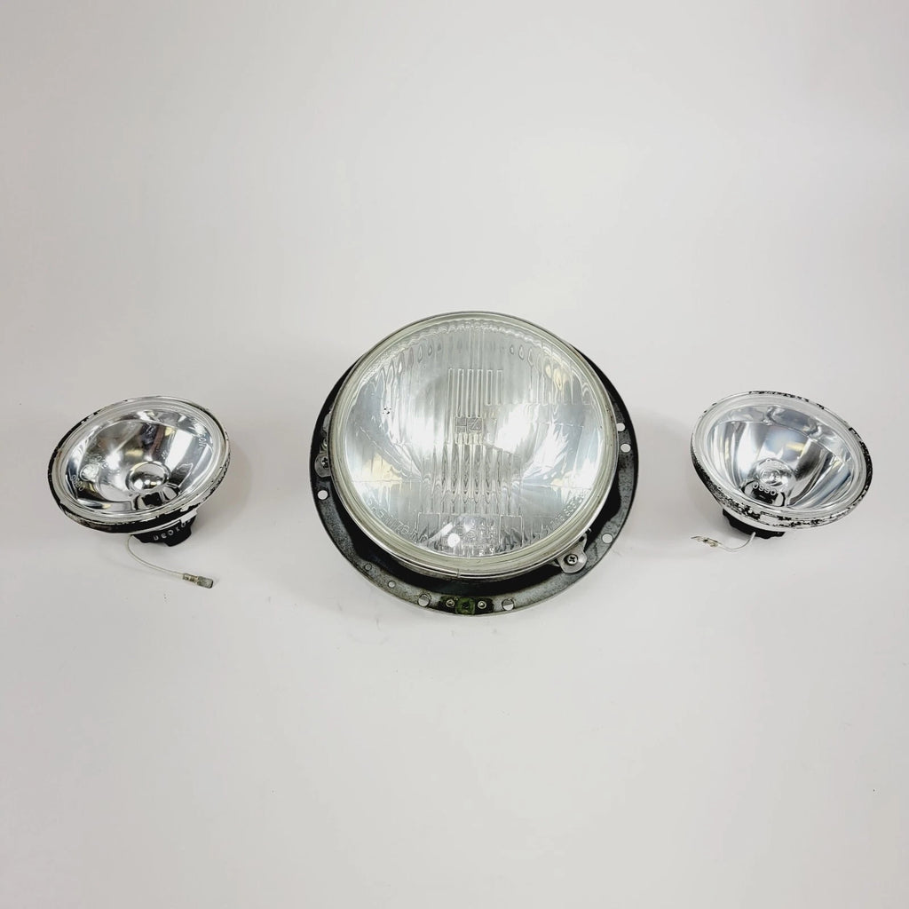 Front Headlight & Passing Auxiliary Fog Lights for Harley Davidson Touring (1998–2013)