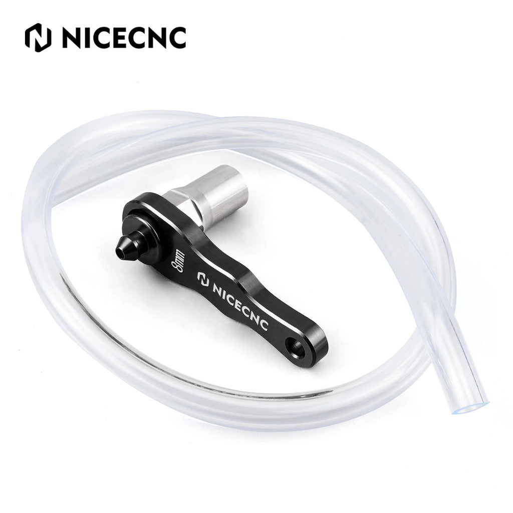 8mm Hydraulic Brake Clutch Mini Nipple Bleeder Tool for Motocross Enduro (N/A)