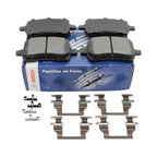 Front Blue Disc Brake Pads for Chevy Cobalt HHR Malibu Pontiac G6 (2005–2010) - Bosch BE1160H