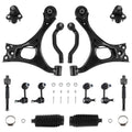 Front Lower Control Arms Ball Joint Sway Bars Tie Rods For 2006-2011 Honda Civic