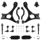 Front Lower Control Arms Ball Joint Sway Bars Tie Rods For 2006-2011 Honda Civic