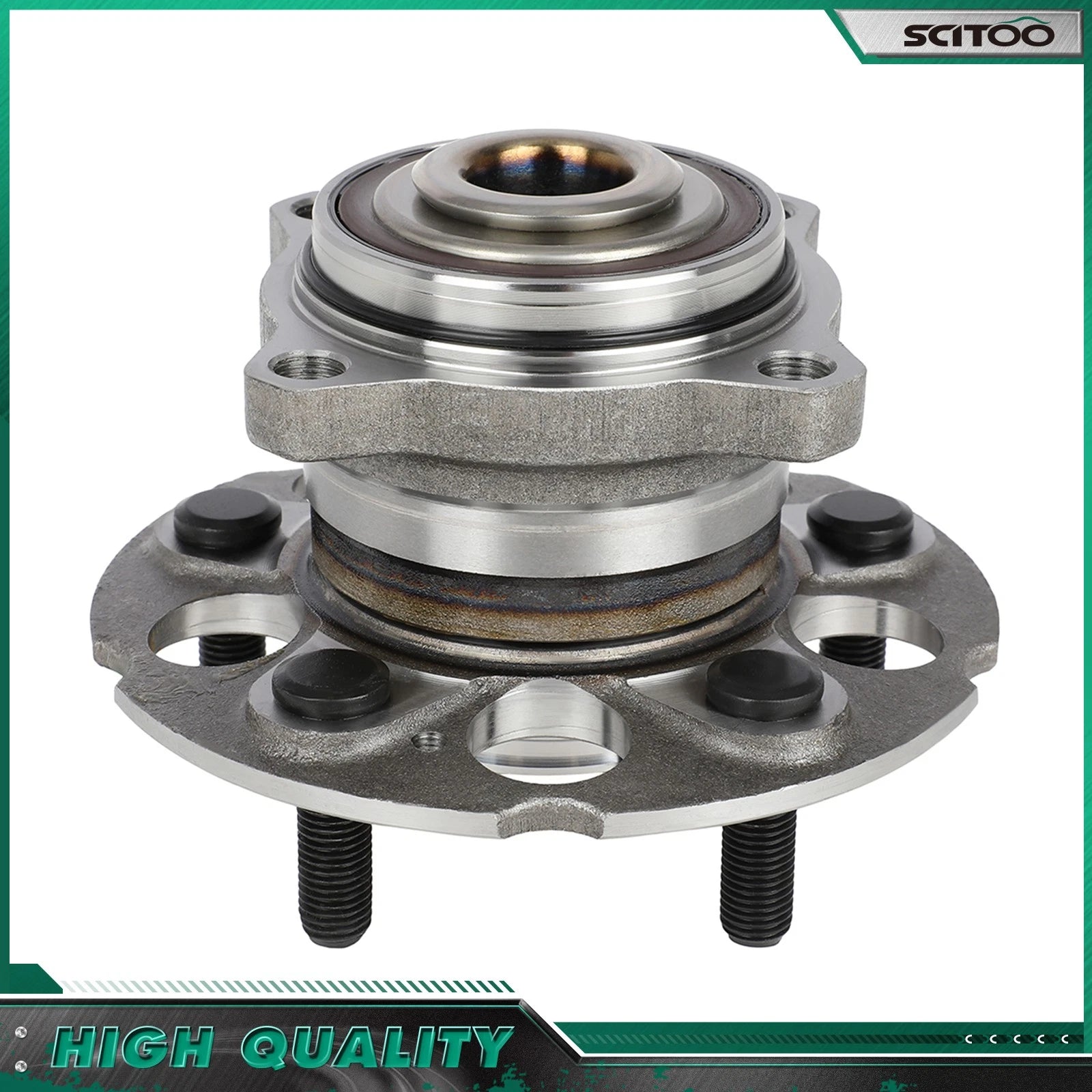 2 Rear Wheel Bearings Hub for Honda CR-V Accord Crosstour (2007–2016)