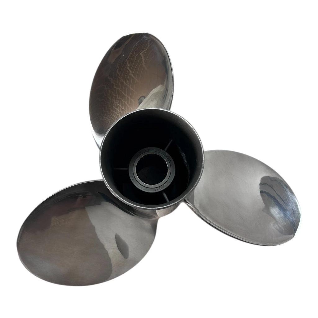 3X 15 1/4 x 19 Rebel Stainless Steel Propeller for Evinrude Johnson (LH)