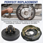 Brake Drum Kits for 5200-6000lbs (6 on 5.5" Bolt Circle)