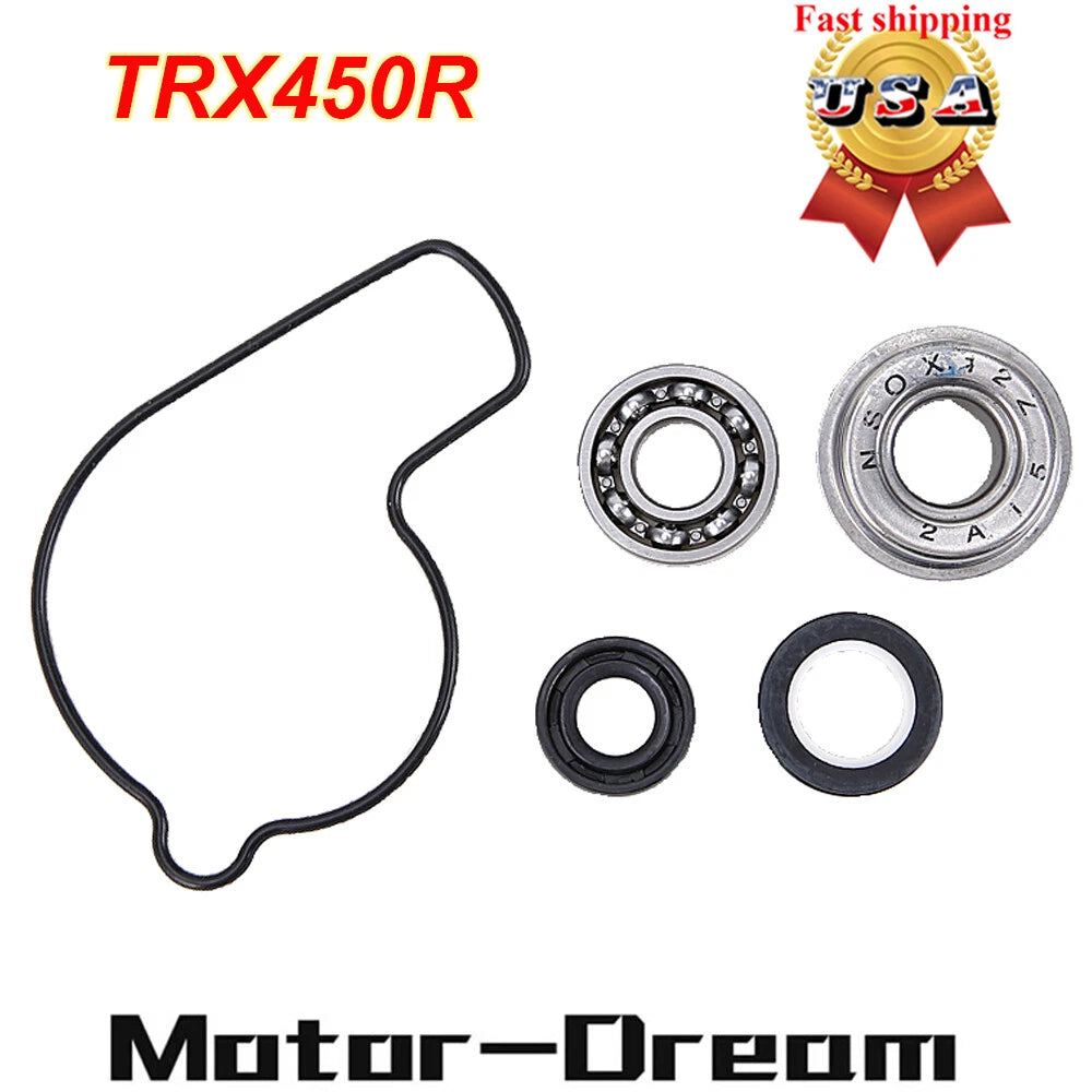 Water Pump Repair Seal Kit for Honda TRX450R (2006–2009)
