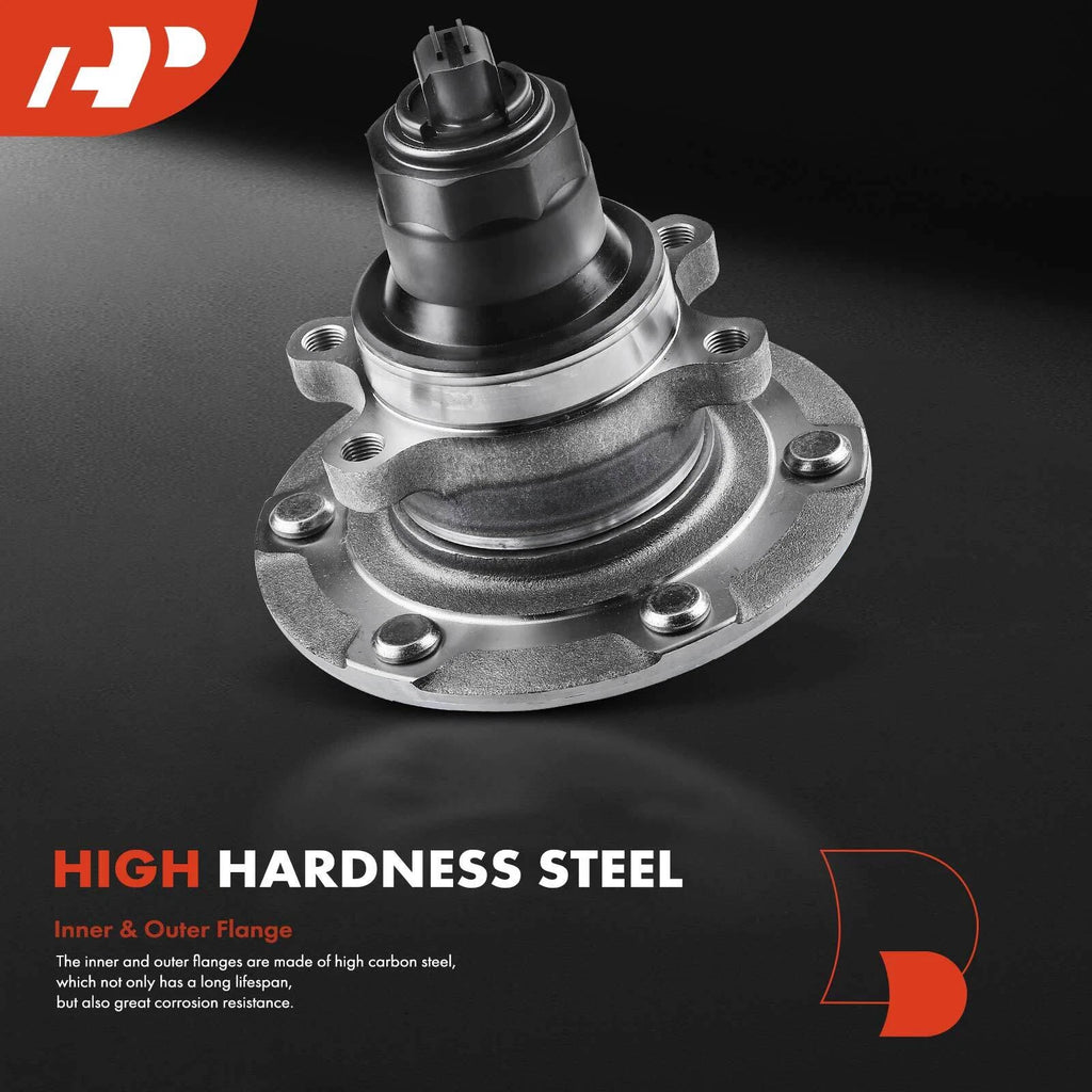 2X Front Wheel Hub & Bearing Assembly with ABS Sensor for Honda Passport (1994–2002)
